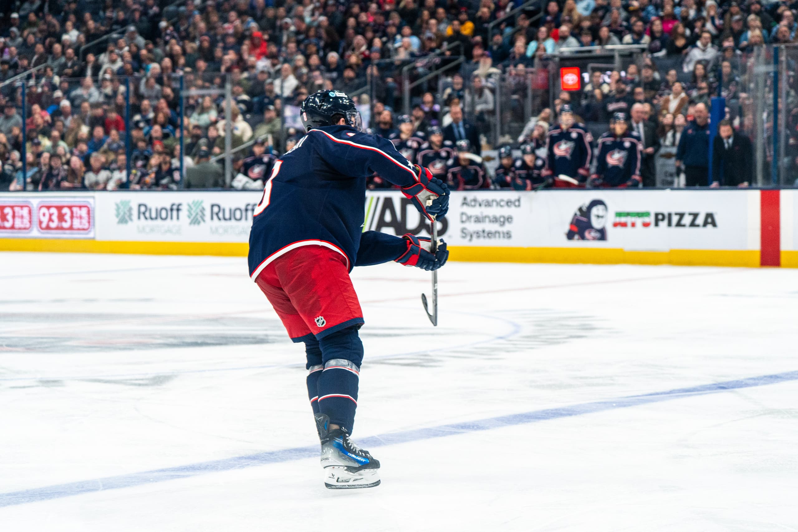 Hockey at Nationwide Arena, photograph 005 by Aden Amin