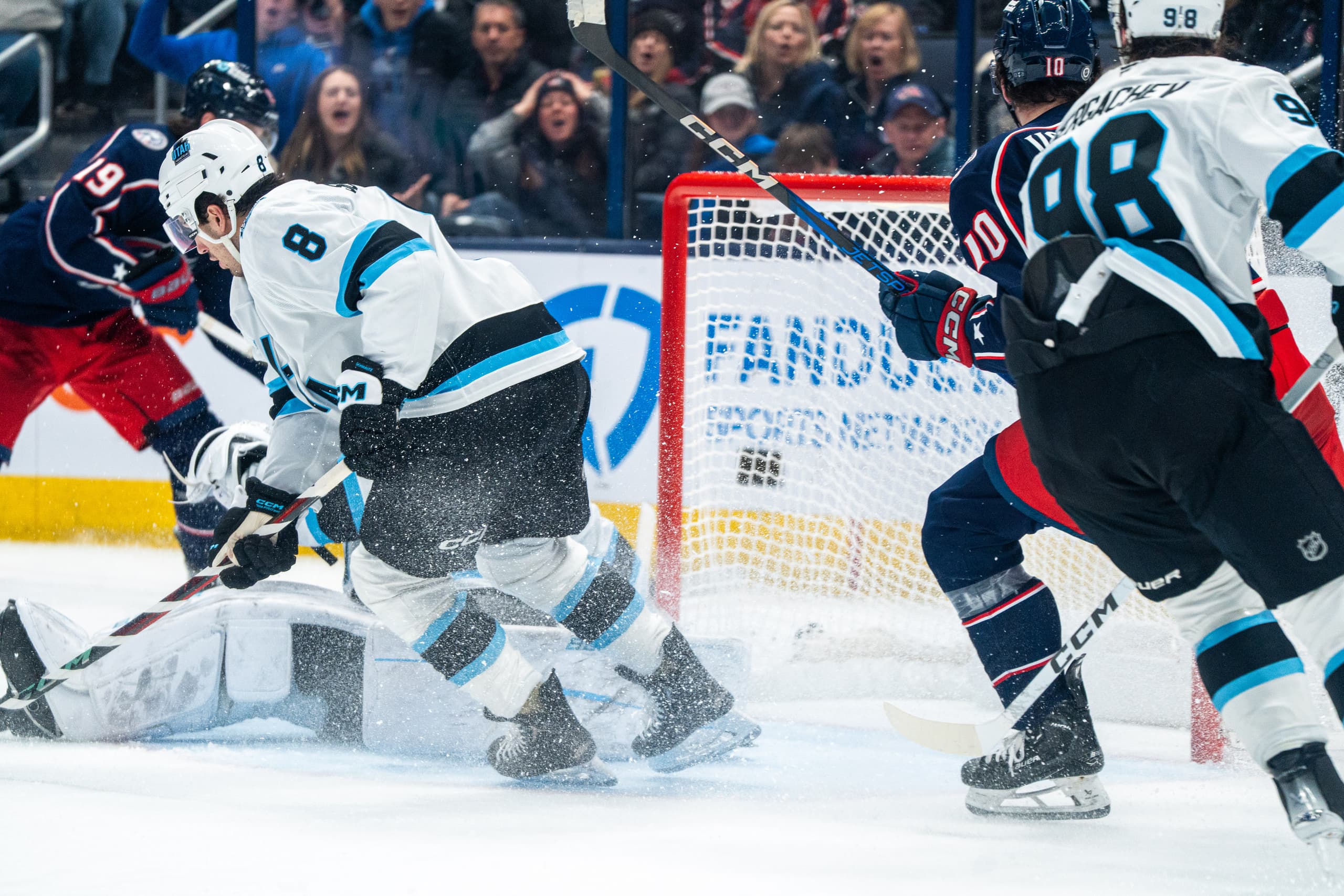Hockey at Nationwide Arena, photograph 007 by Aden Amin