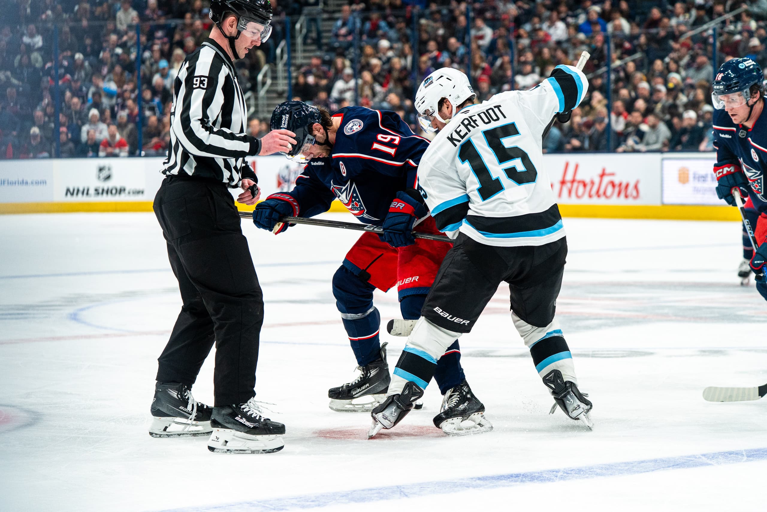 Hockey at Nationwide Arena, photograph 009 by Aden Amin