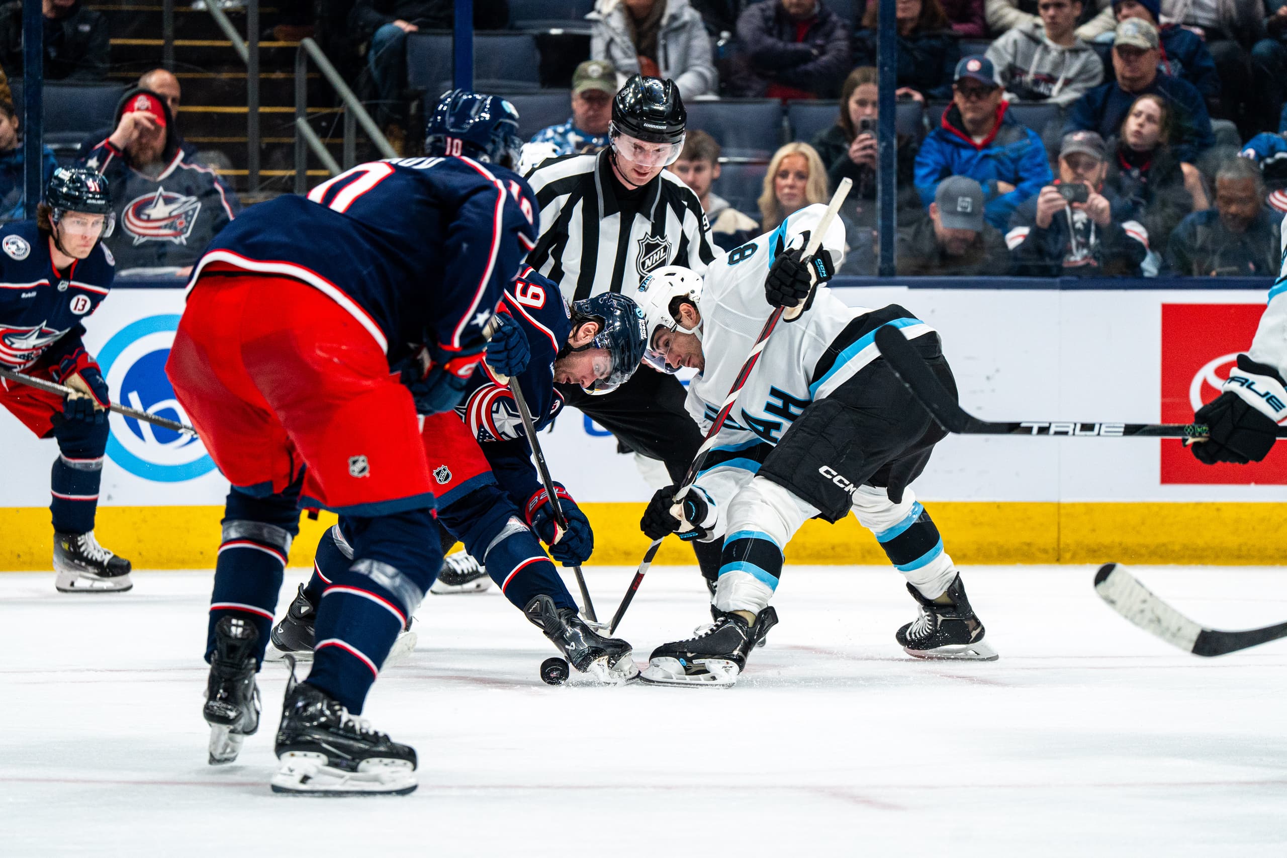 Hockey at Nationwide Arena, photograph 011 by Aden Amin