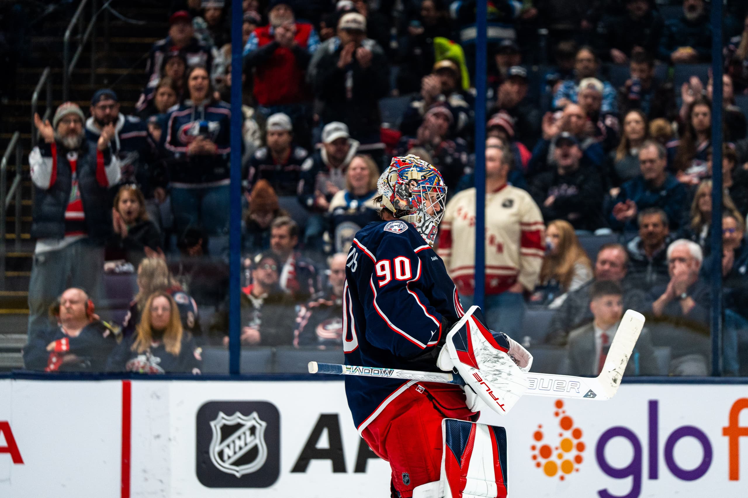 Hockey at Nationwide Arena, photograph 012 by Aden Amin