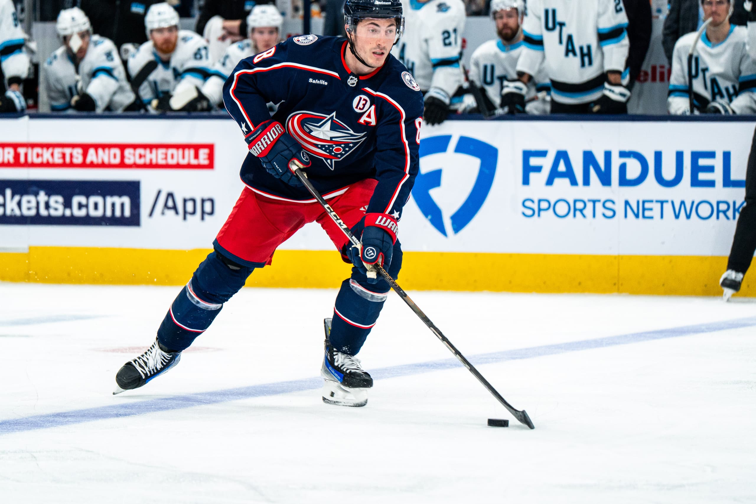 Hockey at Nationwide Arena, photograph 003 by Aden Amin