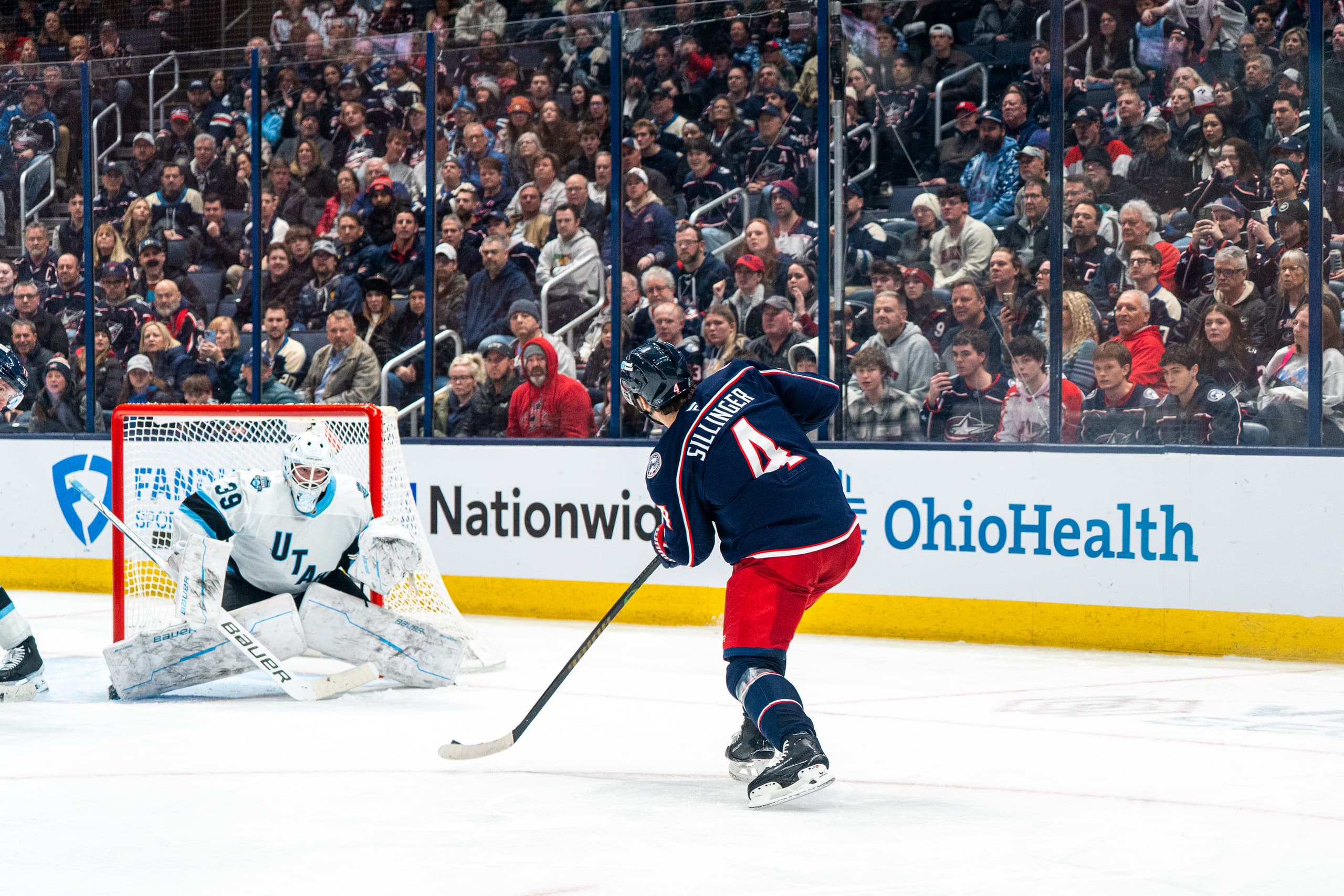 Hockey at Nationwide Arena, photograph 004 by Aden Amin