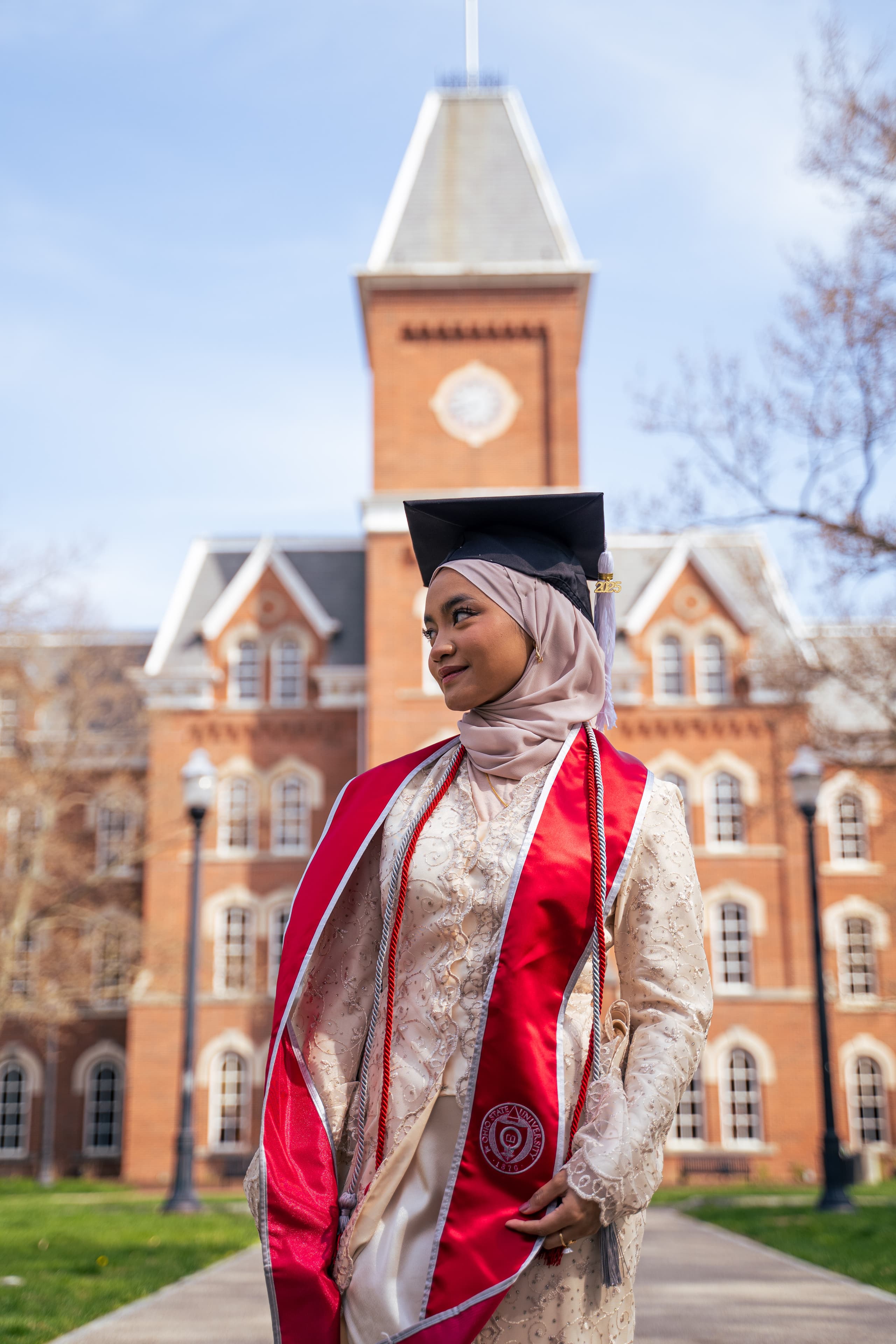 Graduation portrait at Ohio State, photograph 028 by Aden Amin