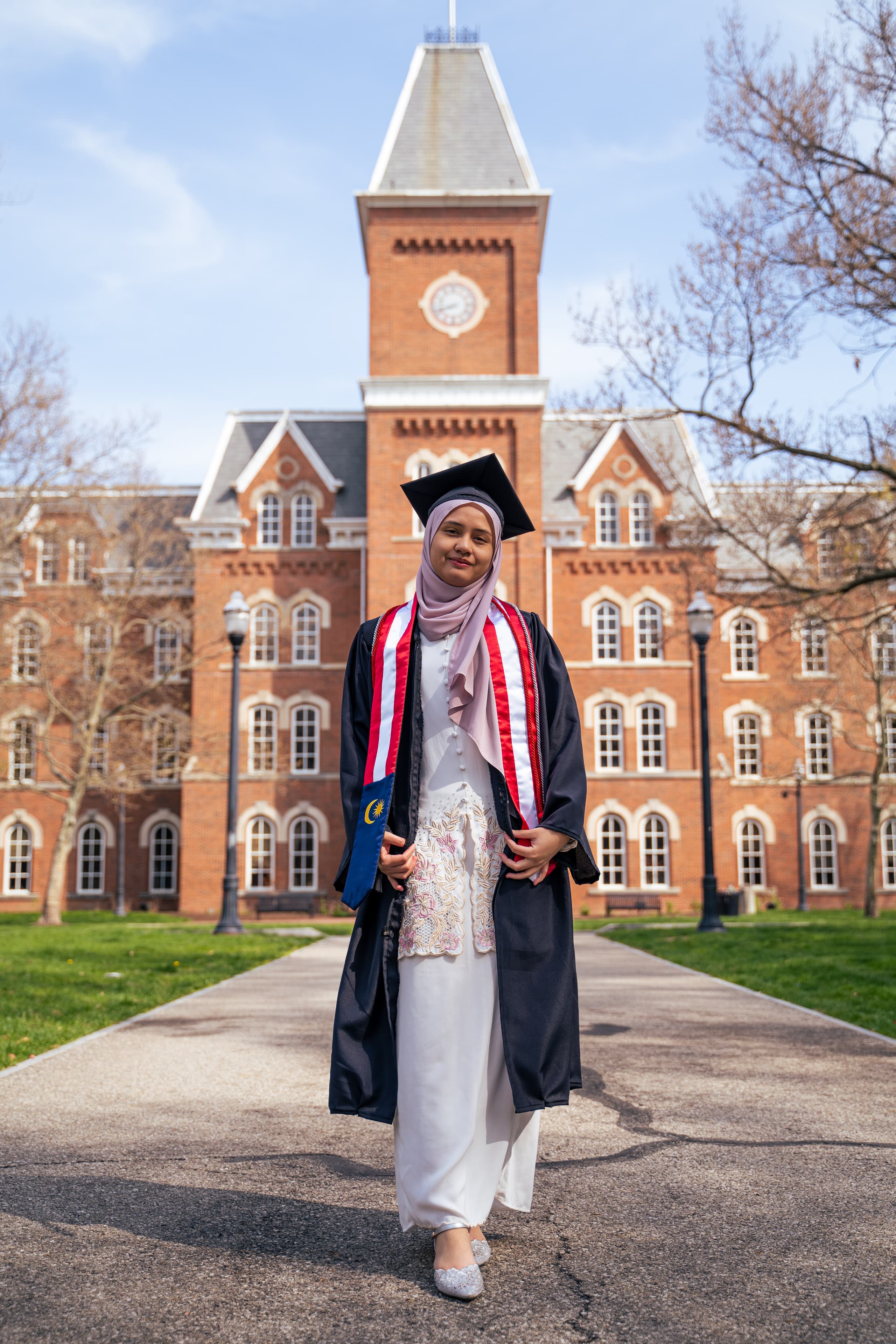 Graduation portrait at Ohio State, photograph 031 by Aden Amin