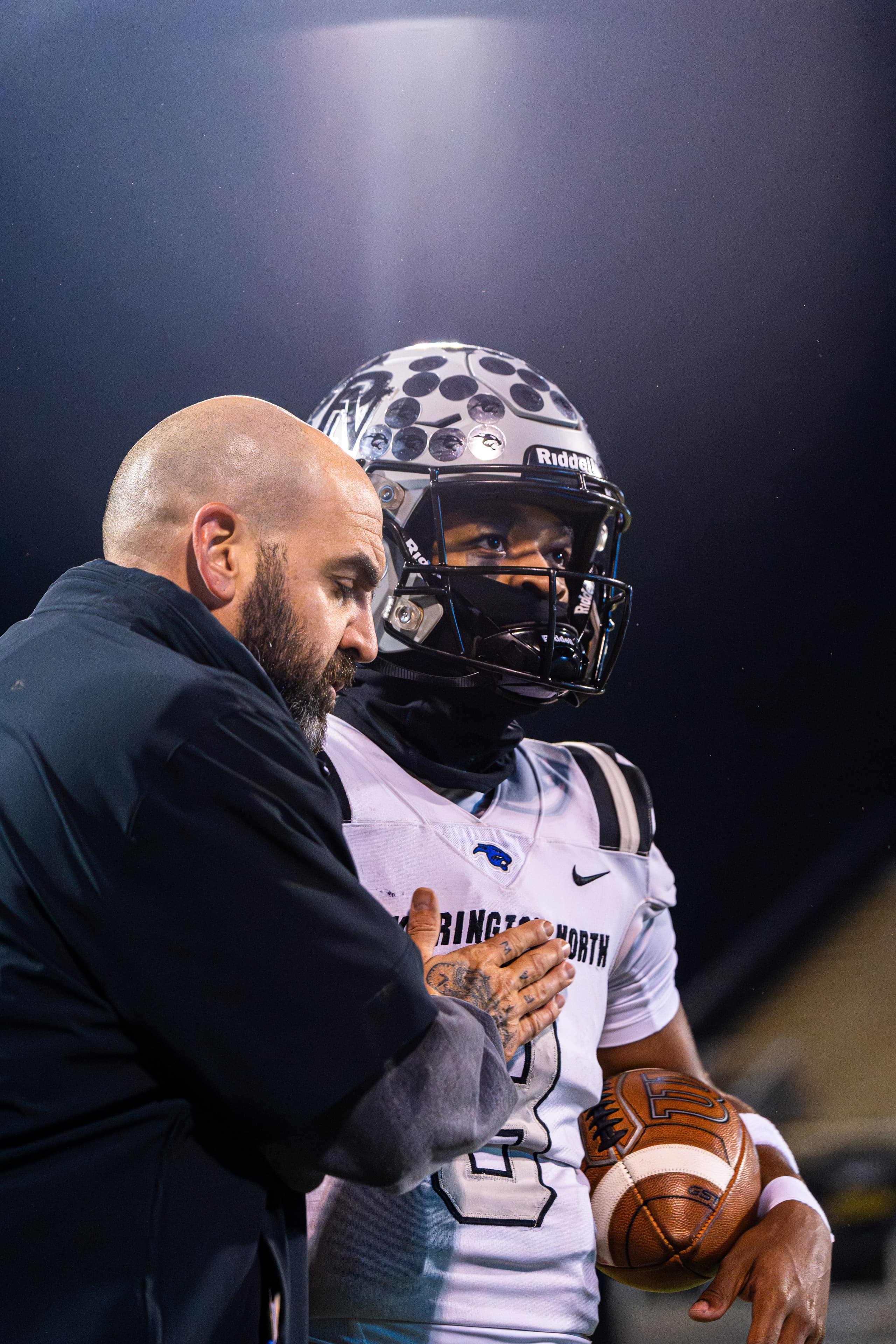 Olentangy Liberty football, photograph 042 by Aden Amin