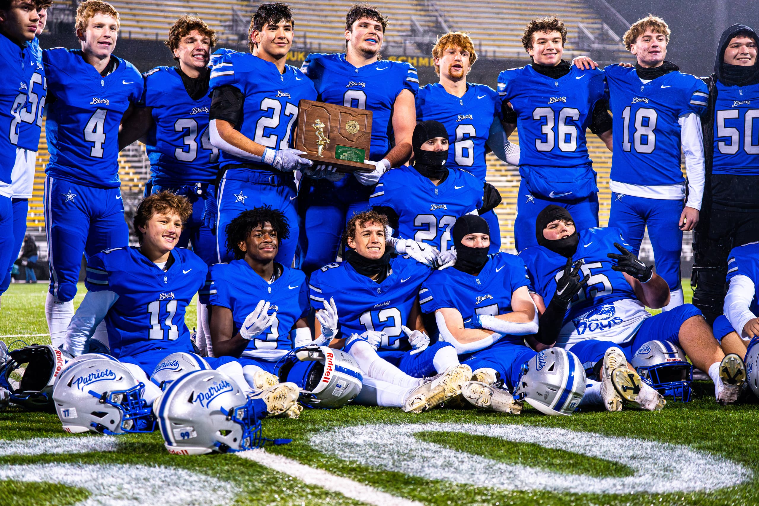 Olentangy Liberty football, photograph 055 by Aden Amin