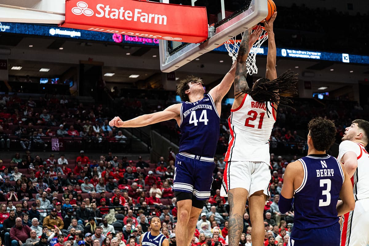 Ohio State men’s basketball against Northwestern, photograph 058 by Aden Amin