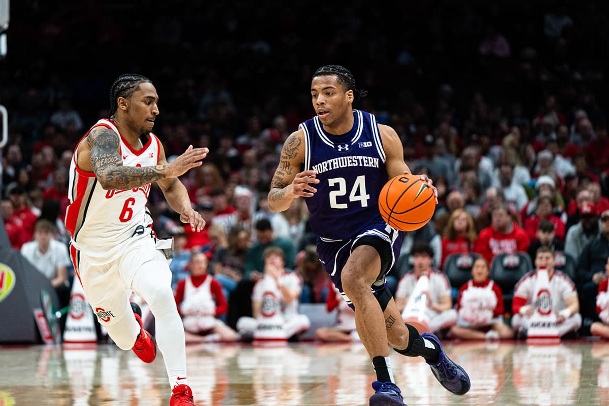 Ohio State men’s basketball against Northwestern, photograph 065 by Aden Amin