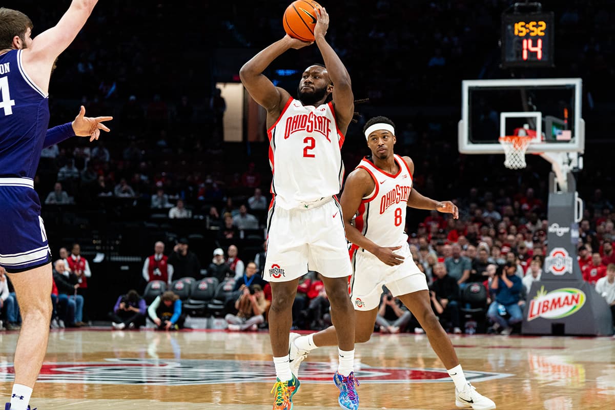 Ohio State men’s basketball against Northwestern, photograph 066 by Aden Amin
