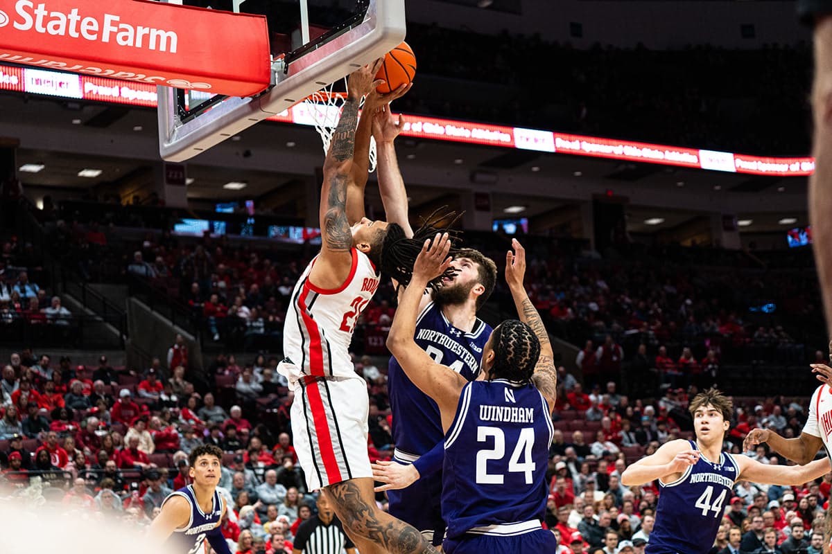 Ohio State men’s basketball against Northwestern, photograph 072 by Aden Amin