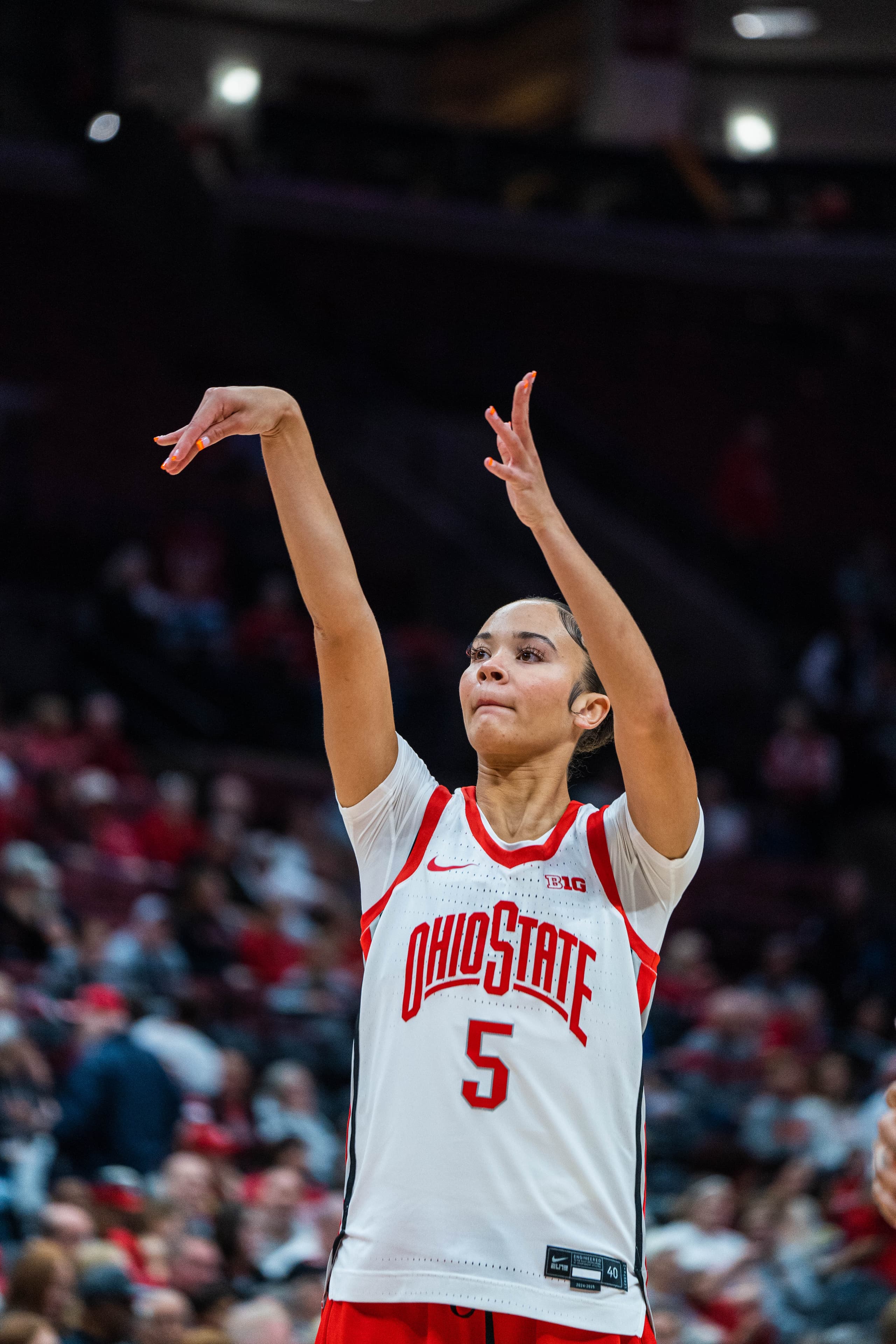 Ohio State women’s basketball, photograph 089 by Aden Amin