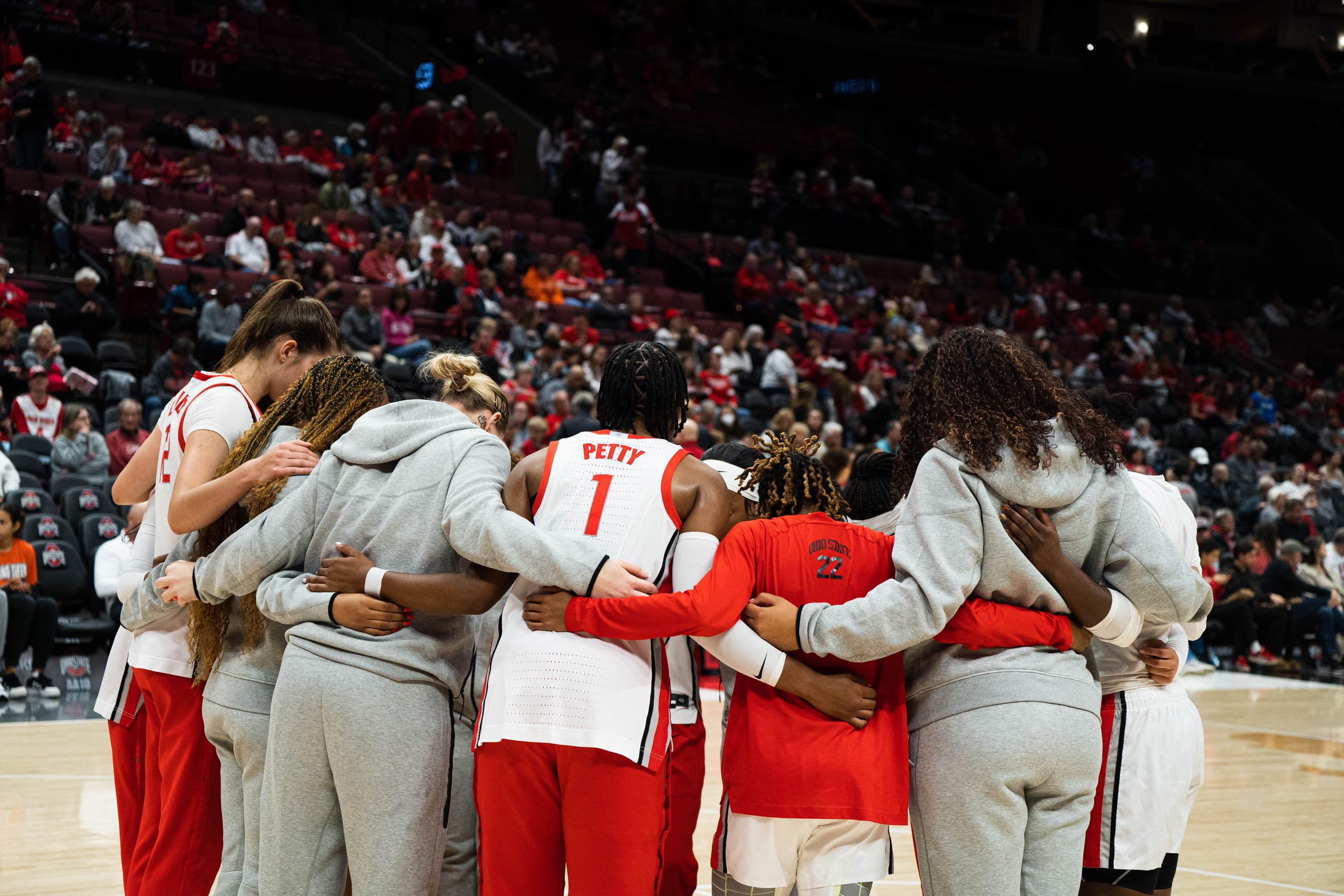 Ohio State women’s basketball, photograph 090 by Aden Amin