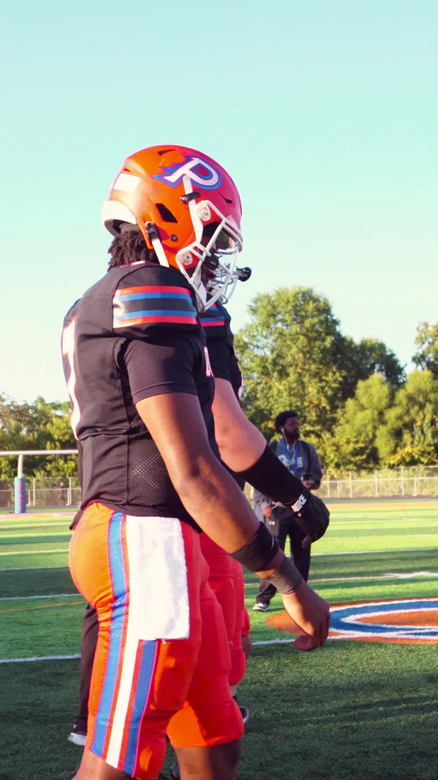 A still from Under the lights, a film by Aden Amin